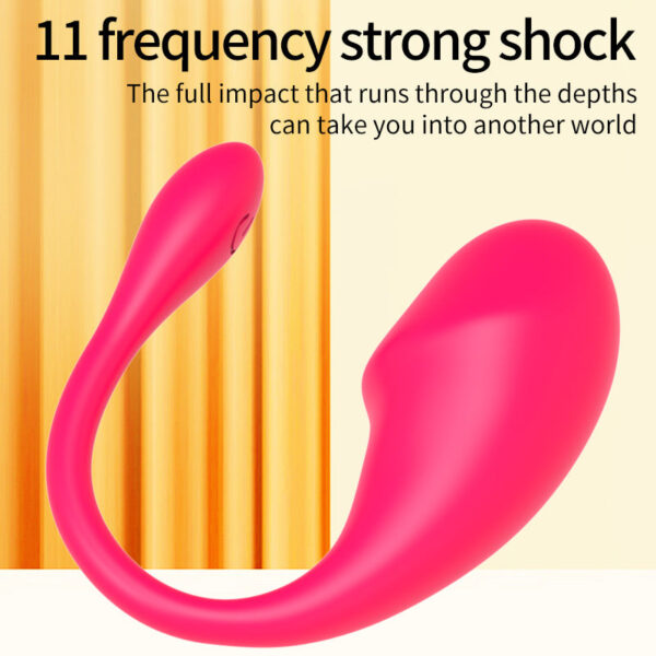 Tadpole App Remote Control Leaping Egg Female Masturbator Vibrator