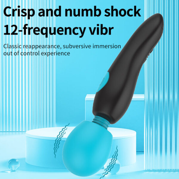 Silicone AV Stick Battery Massage Stick Female Sex Toy Masturbator Vibrator