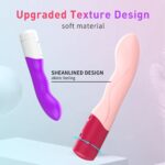 Three-frequency silicone vibrating stick adult sex products female masturbator