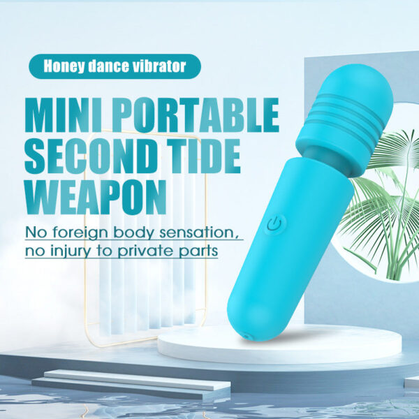 Silicone Mini AV Stick Female Masturbation Massager Vibrator