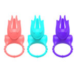 Vibration ring New silicone single frequency vibration ring